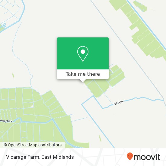 Vicarage Farm map