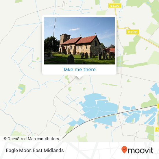 Eagle Moor map