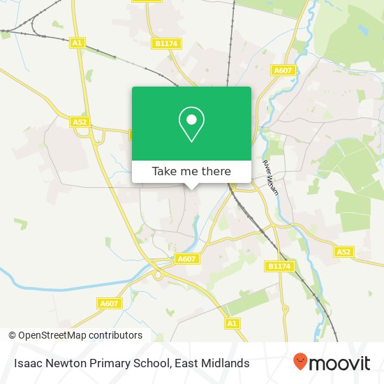 Isaac Newton Primary School map