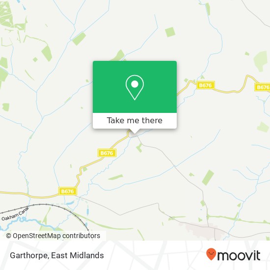 Garthorpe map