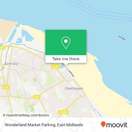 Wonderland Market Parking map