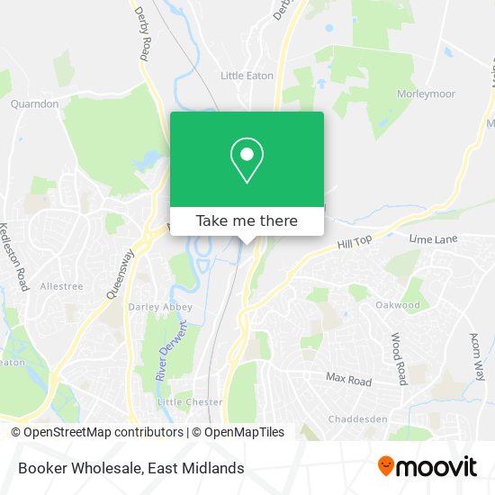 Booker Wholesale map