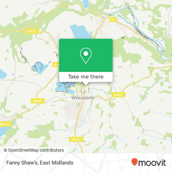 Fanny Shaw's map