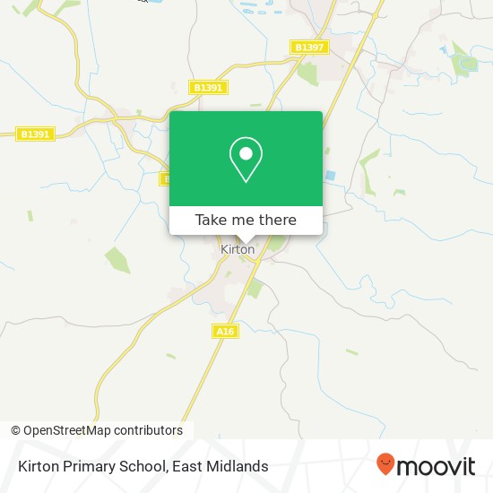 Kirton Primary School map