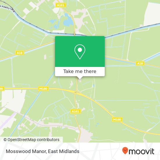 Mosswood Manor map