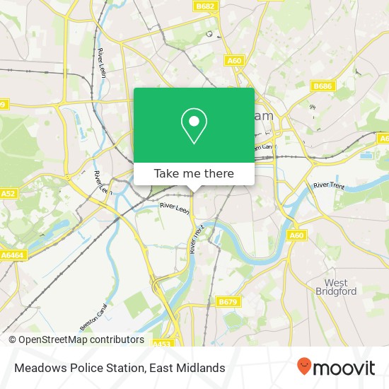 Meadows Police Station map