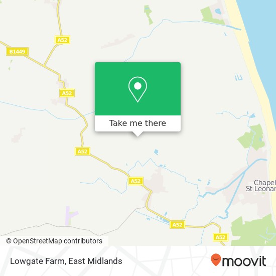 Lowgate Farm map