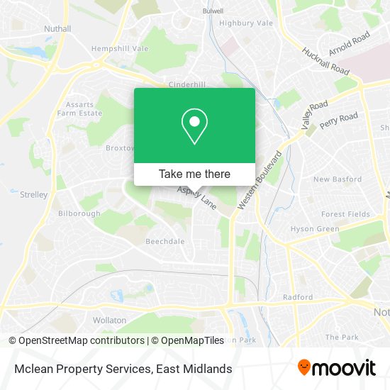 Mclean Property Services map