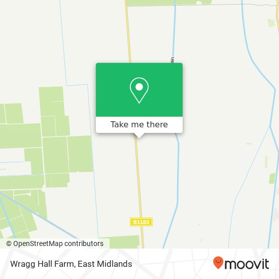 Wragg Hall Farm map