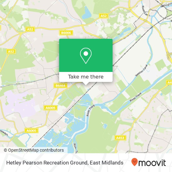 Hetley Pearson Recreation Ground map