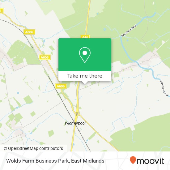 Wolds Farm Business Park map