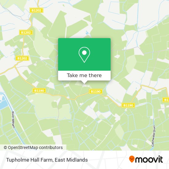 Tupholme Hall Farm map
