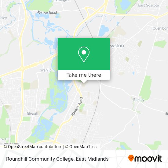 Roundhill Community College map