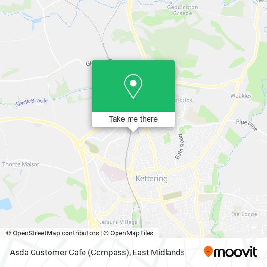 Asda Customer Cafe (Compass) map