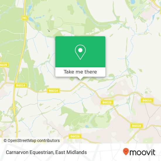 Carnarvon Equestrian map