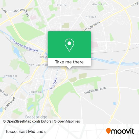 Tesco map