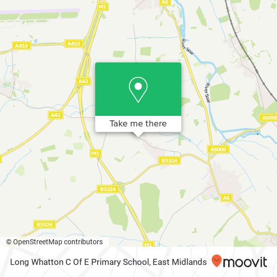 Long Whatton C Of E Primary School map