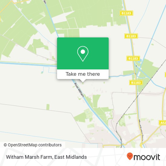 Witham Marsh Farm map