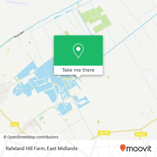 Rafeland Hill Farm map