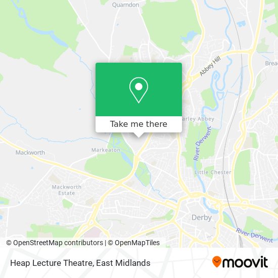 Heap Lecture Theatre map
