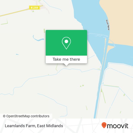 Leamlands Farm map