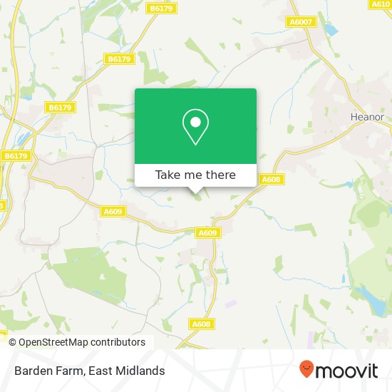 Barden Farm map