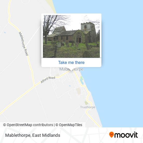 Mablethorpe map