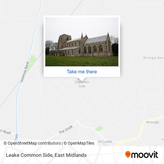 Leake Common Side map