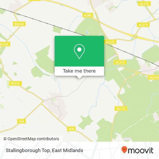 Stallingborough Top map