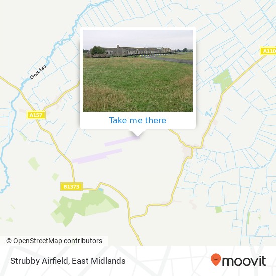 Strubby Airfield map