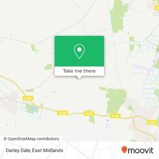 Darley Dale map