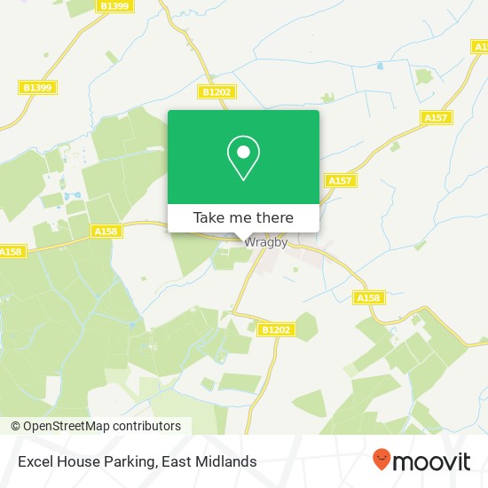 Excel House Parking map