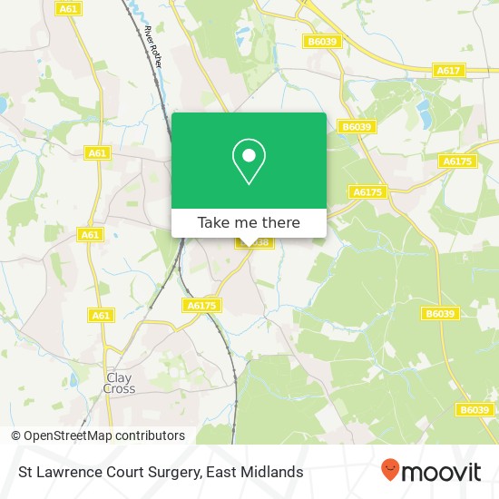 St Lawrence Court Surgery map
