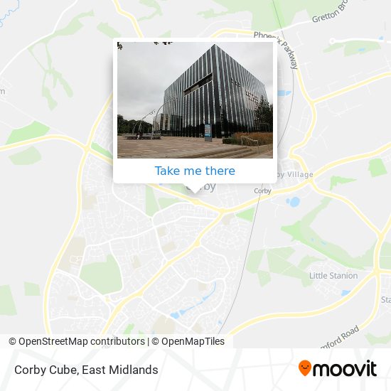 Corby Cube map