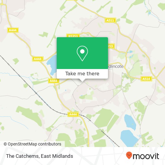 The Catchems map