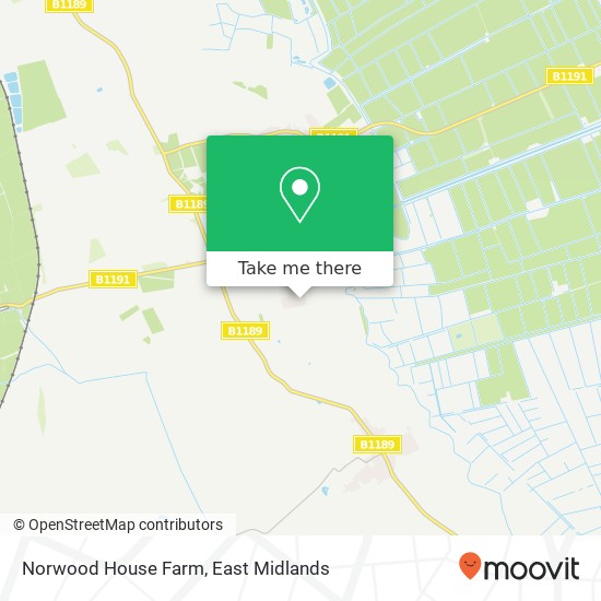 Norwood House Farm map