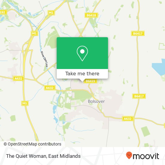 The Quiet Woman map