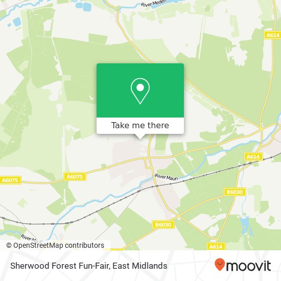 Sherwood Forest Fun-Fair map