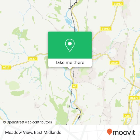 Meadow View map