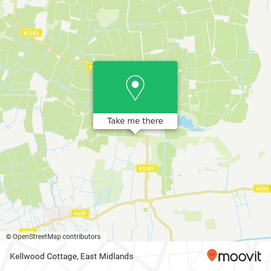 Kellwood Cottage map