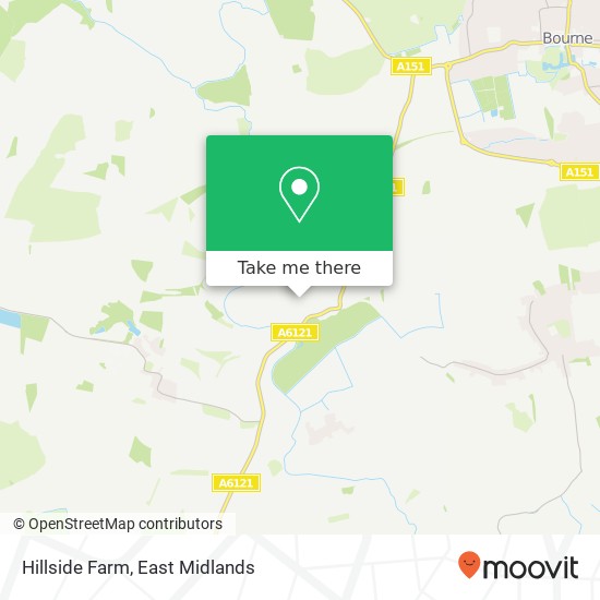 Hillside Farm map