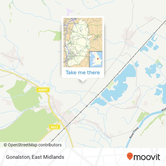 Gonalston map