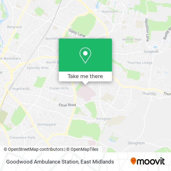 Goodwood Ambulance Station map