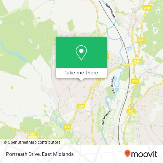 Portreath Drive map