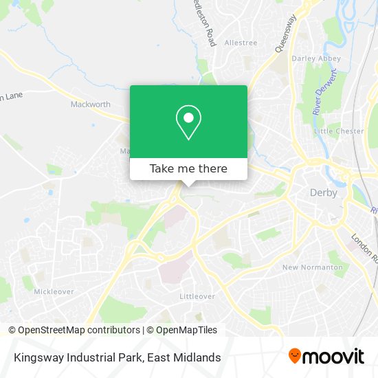 Kingsway Industrial Park map