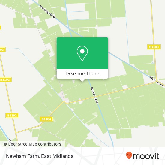 Newham Farm map