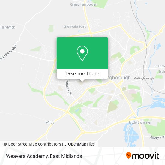 Weavers Academy map