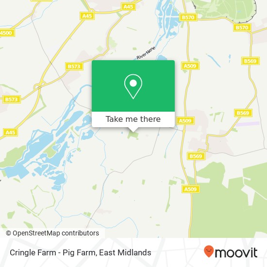 Cringle Farm - Pig Farm map