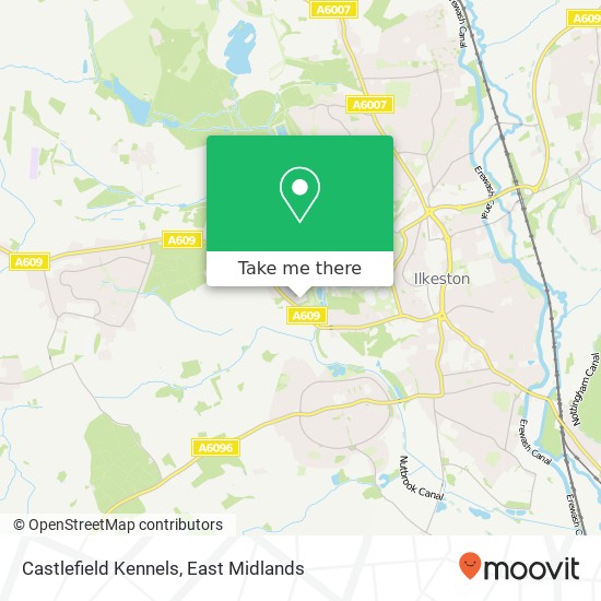 Castlefield Kennels map