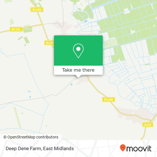 Deep Dene Farm map